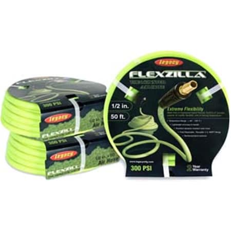 Legacy Legacy Flexzilla .5 In. X 50 Ft. Yellow Air Hose MTHFZ1250YW3